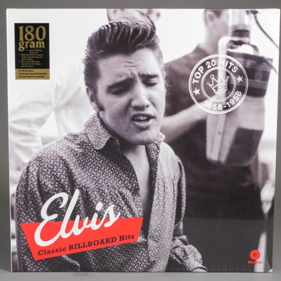 Elvis "Classic Billboard Hits" 180 Gram LP Vinyl.
