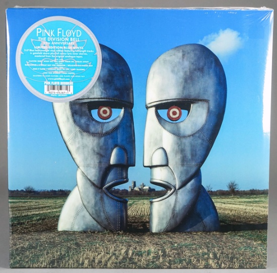 Pink Floyd "The Division Bell" 25th Anniversary - Blue Vinyl LP