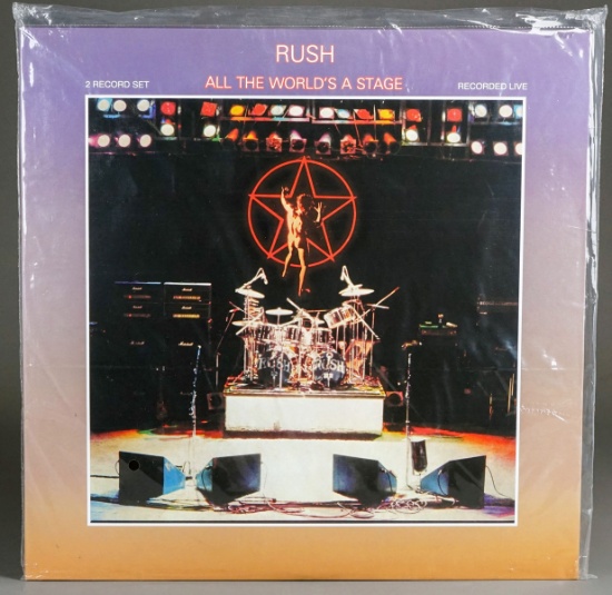Rush "All the World's a Stage"   2 x LP Vinyl Set