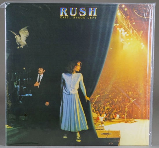 RUSH  "Exit...Stage Left" LP Vinyl - Reissue, Remastered