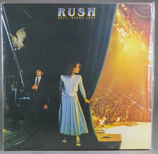 RUSH  "Exit...Stage Left" LP Vinyl - Reissue, Remastered