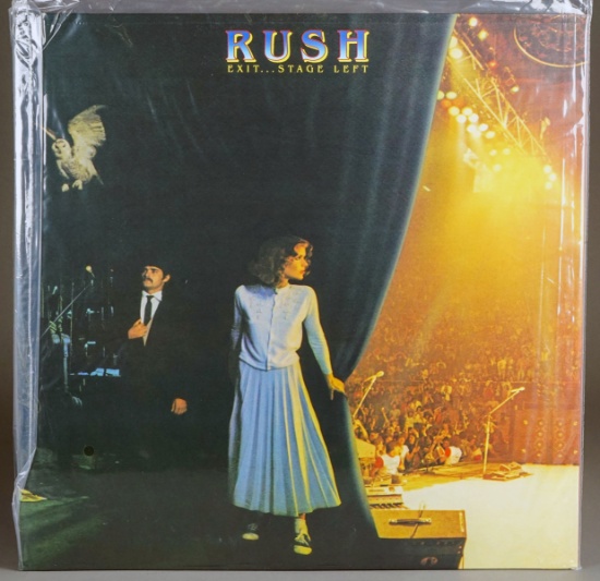 RUSH  "Exit...Stage Left" LP Vinyl - Reissue, Remastered