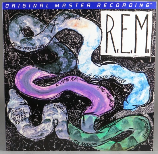 R.E.M. "Reckoning" Original Master Recording LP Vinyl