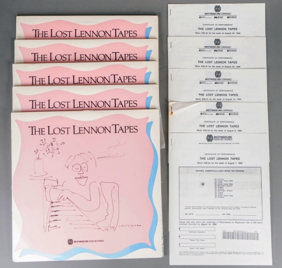The Lost Lennon Tapes - Radio Station LP Vinyl Documentary: Episodes #88-32, 33, 34, 35, 36