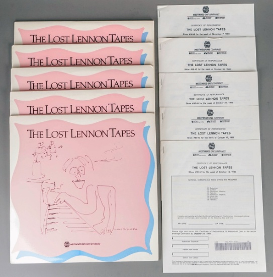 The Lost Lennon Tapes - Radio Station LP Vinyl Documentary: Episodes #88-42, 43, 44, 45, 46