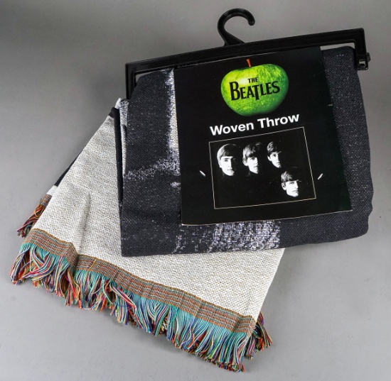 The Beatles " Woven Throw Blanket" - 50" x 60"