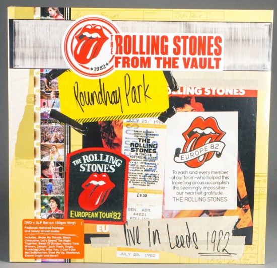 The Rolling Stones "Roundhay Park 1982" From the Vault LP Vinyl - Sealed