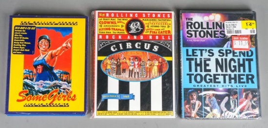 3 Rolling Stones Concert DVDs