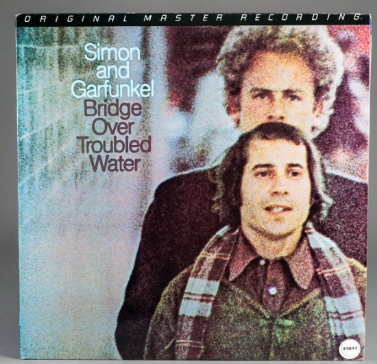 Simon & Garfunkel "Bridge Over Troubled Water" Original Master Recording LP Vinyl