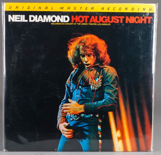 Neil Diamond "Hot August Night" Original Master Recording LP Vinyl