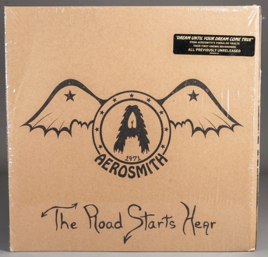 Aerosmith "The Road Starts Hear" Special Release LP Vinyl