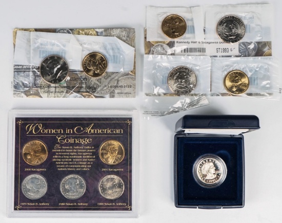 Susan B Anthony Proof Dollar & Others