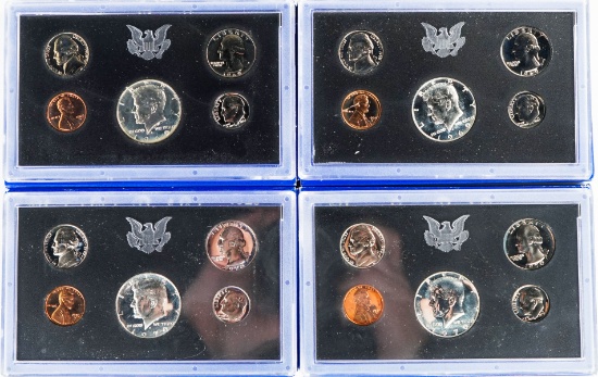 2-1969 US Proof Sets & 2-1970 US Proof Sets