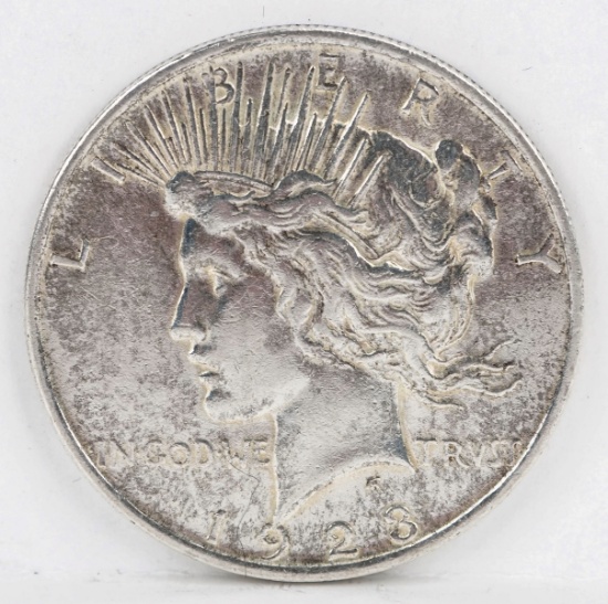 1923-P Peace Silver Dollar