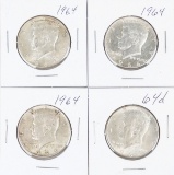 3-1964 & 1964-D Kennedy Half Dollars