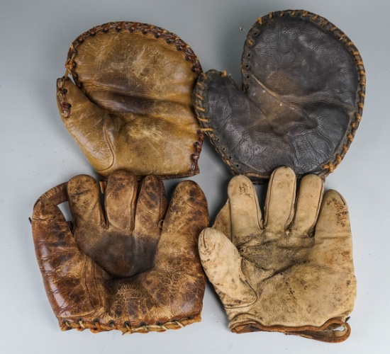Vintage Baseball Gloves