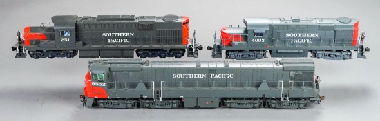 3 Southern Pacific Trains