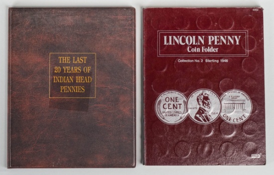 Lincoln Penny & Indian Head Penny Folders