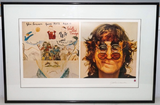 John Lennon - Walls and Bridges Lithograph No. 23 / 2500