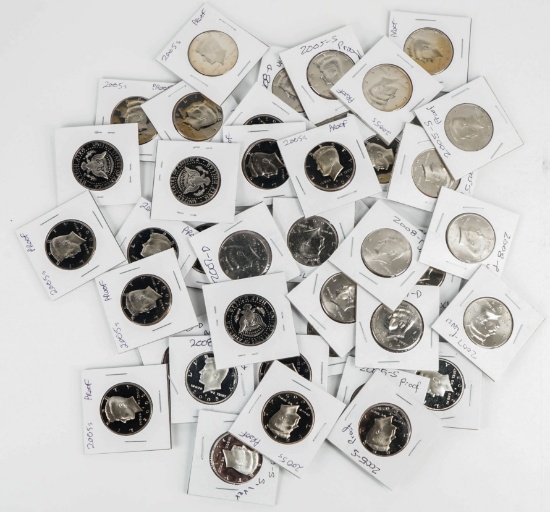 40 Kennedy Half Dollars