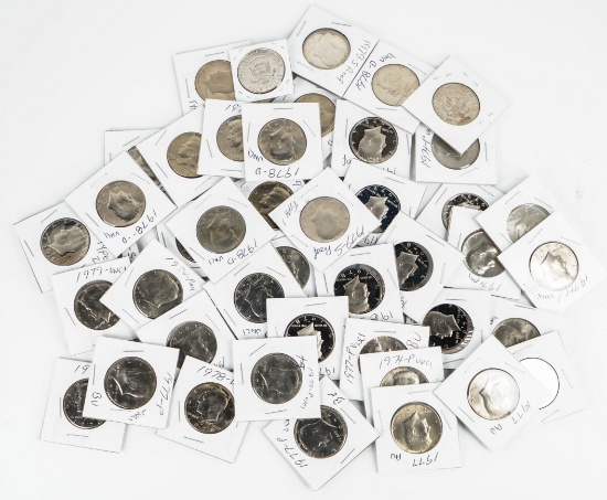 44 Kennedy Half Dollars