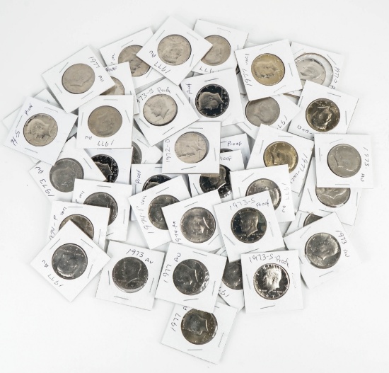 40 Kennedy Half Dollars