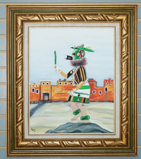 Hopi Kachina Dancer Painting