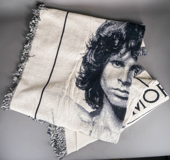 Jim Morrison Throw Blanket 48" x 65"