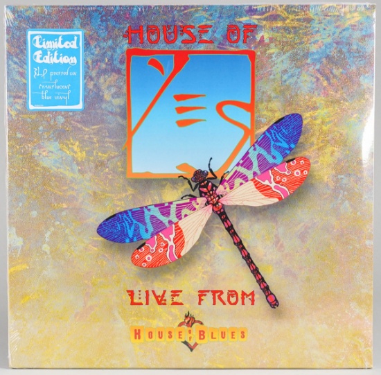 Yes "House of Yes" Live from House of Blues 3 x LP Vinyl