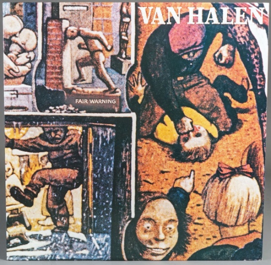 Van Halen "Fair Warning" LP Vinyl