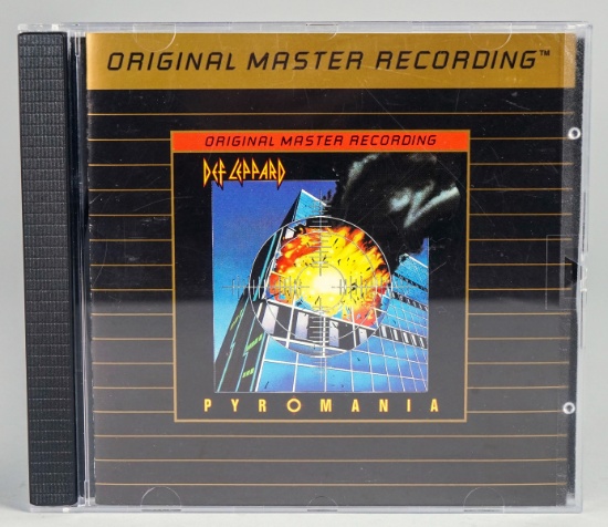 Def Leppard "Pyromania" Original Master Recording CD