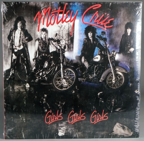 Motley Crue "Girls, Girls, Girls" LP Vinyl - Sealed