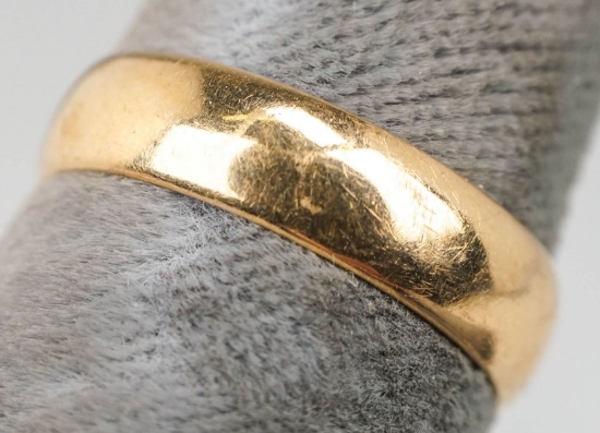 14k Gold Band, 2.5 Grams, Sz. 5.5