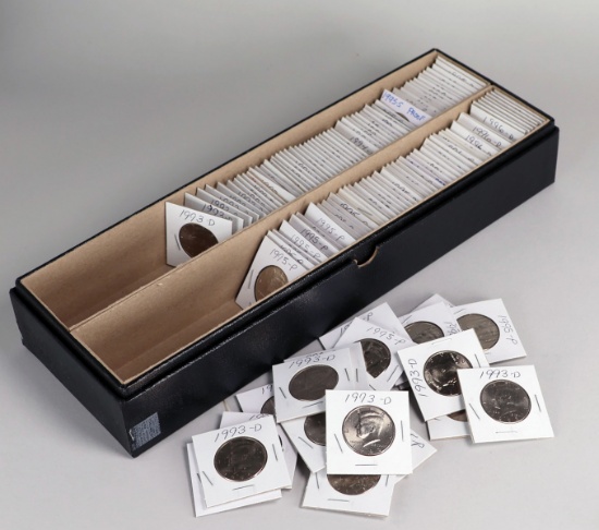 135 Kennedy Half Dollars, Ca. 1993-1996