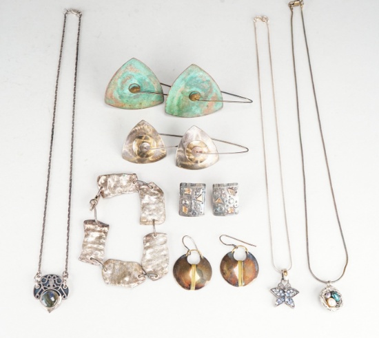 Sterling/925 Earrings, Necklaces & Bracelet