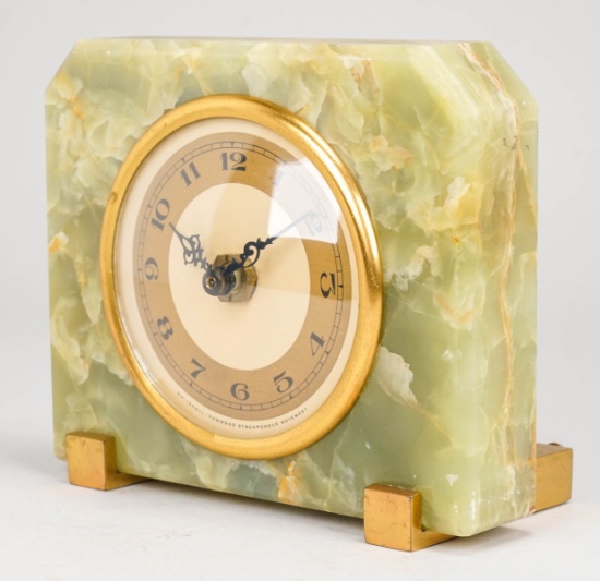 Charity Item: Vintage Onyx  Desk Clock