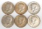 1965, 2-1967, 2-1968 & 1969 Kennedy 40% Silver Half Dollars