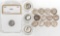 16 Roosevelt Silver Dimes + 1990-S Roosevelt Dime