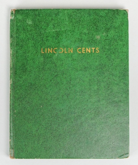 Lincoln Head Cent Book (1909-1965), Incomplete