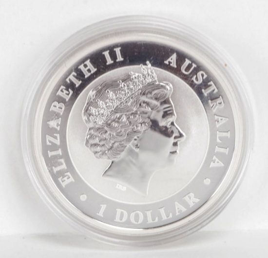 2017 $1 Elizabeth II - Australian Kookaburra, 1oz. .999 Fine Silver