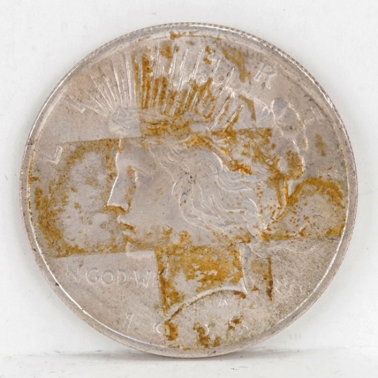 1923-P Peace Silver Dollar