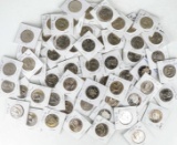60 +/- Kennedy Half Dollars; Various Dates/Mints