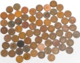 70 +/- Indian Head Pennies, Various Dates