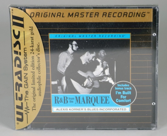 Alexis Korner's Blues Inc. "R&B from the Marquee"  Original Master Recording CD - Sealed