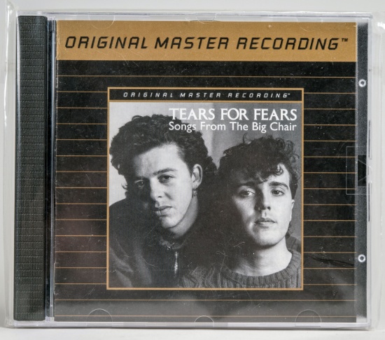 Tears For Fears "Songs From The Big Chair" Original Master Recording CD