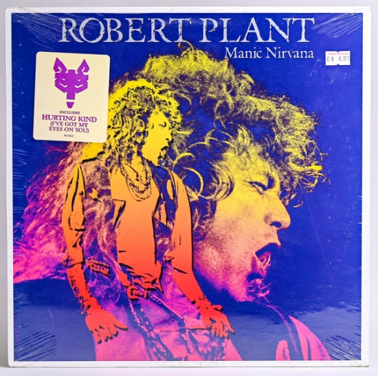 Robert Plant "Manic Nirvana" LP Vinyl
