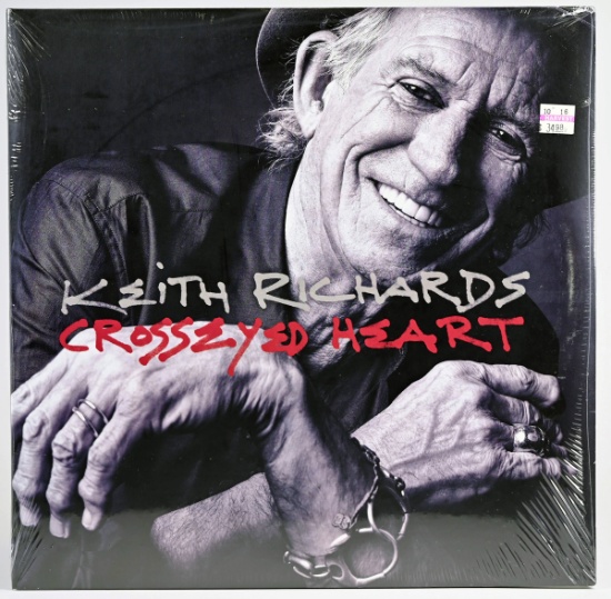 Keith Richards "Crosseyed Heart" LP Vinyl - Sealed