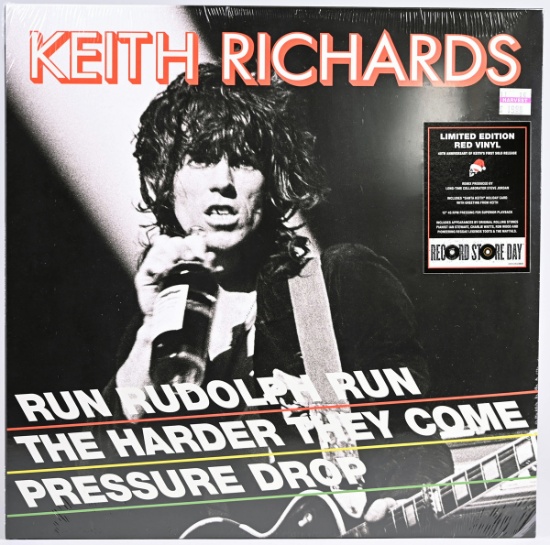 Keith Richards RSD Limited Edition Red Vinyl Release - Sealed