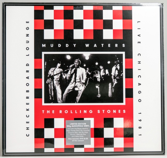 Muddy Waters - Rolling Stones "Checkerboard Lounge 1981" LP Vinyl