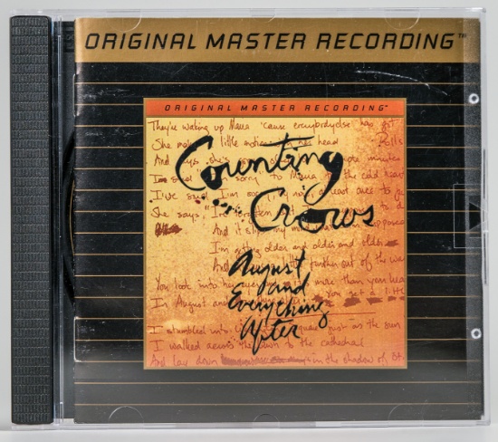 Counting Crows "August and Everything After" Original Master Recording CD